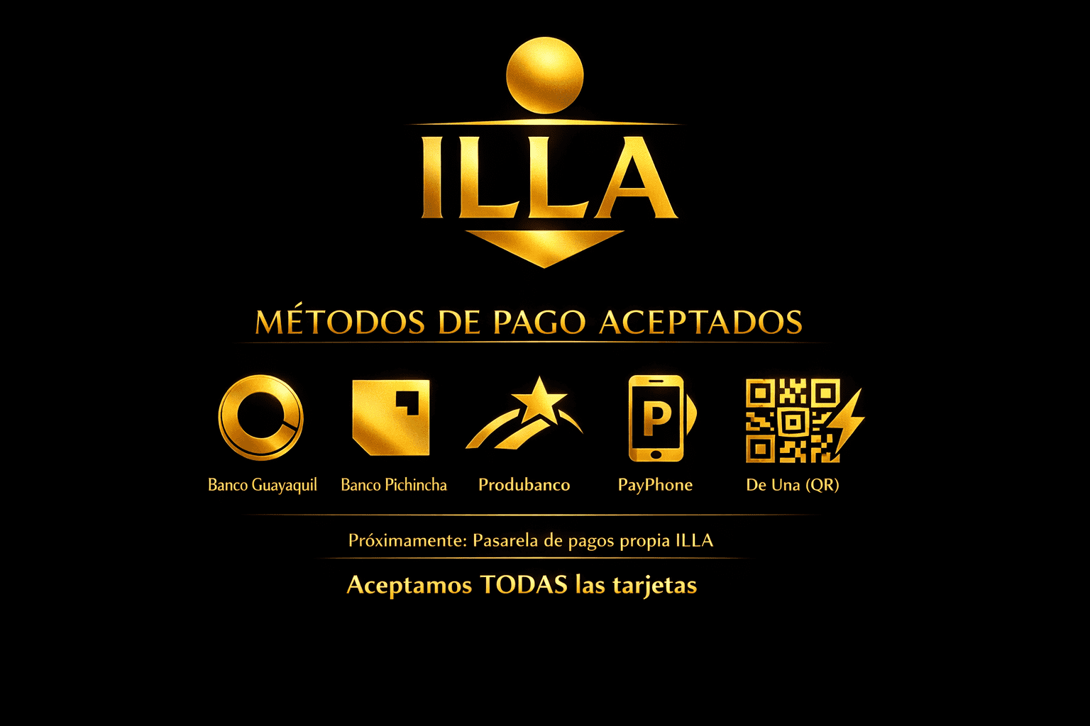 Métodos de pago aceptados en VerdeB Ecuador